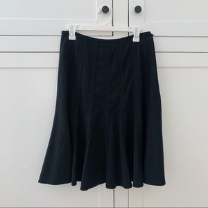 Dalia Collection Black MIDI Skirt